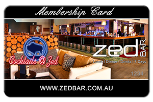 ZedBar Membership Club